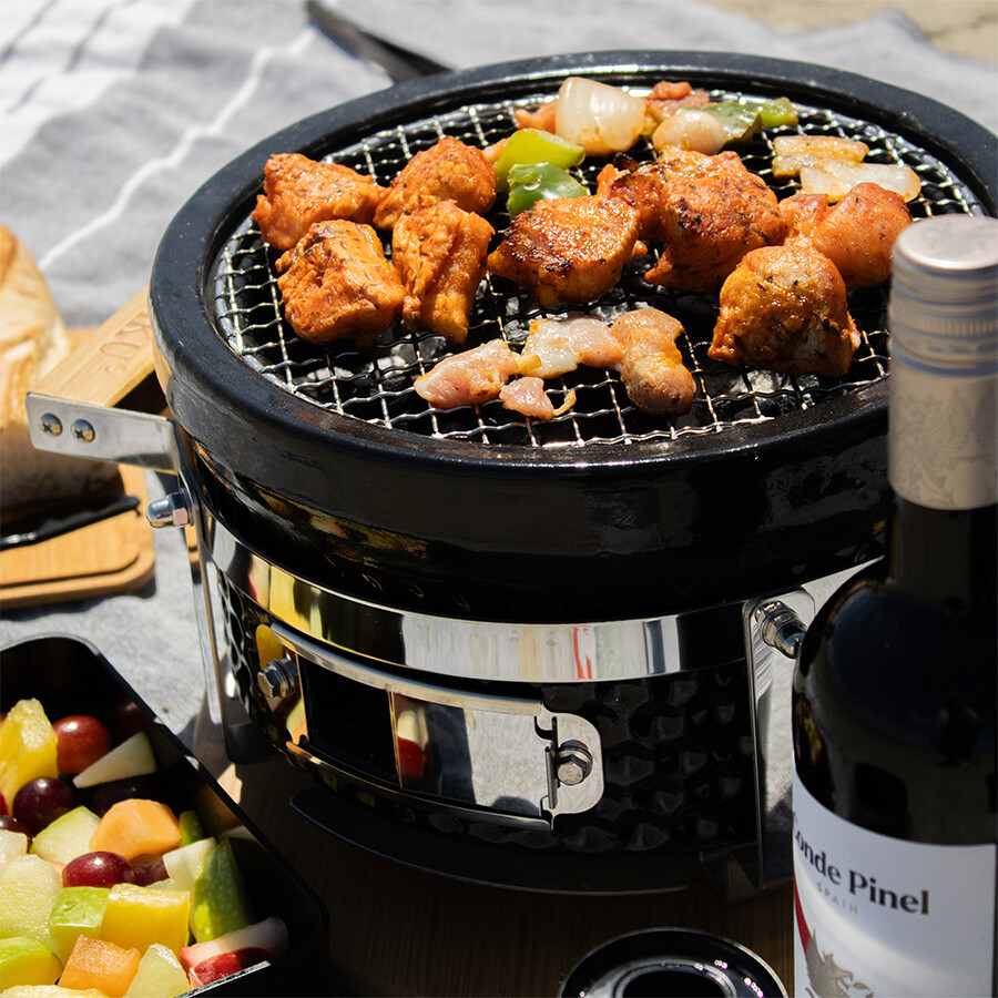Runder Shichirin Tischgrill