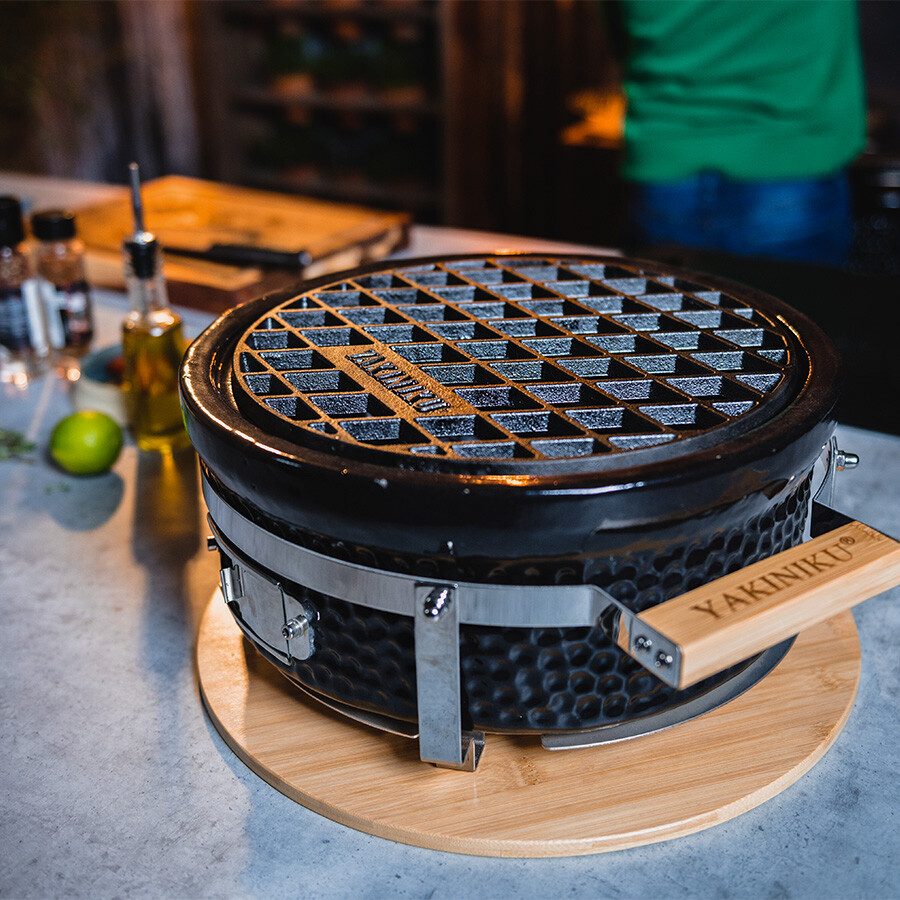 Grille En Fonte Pour Yakiniku Shichirin - Cuisson Rapide, Rétention Des Jus